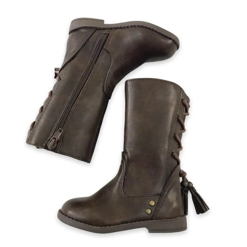 Sugar Whip Brown Riding Boots Size 6‎